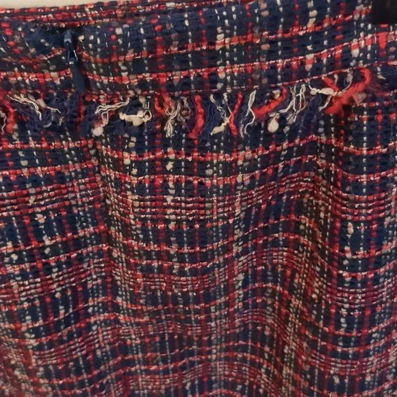 Court & Rowe Tweed Belle Noel Mini Skirt Plaid